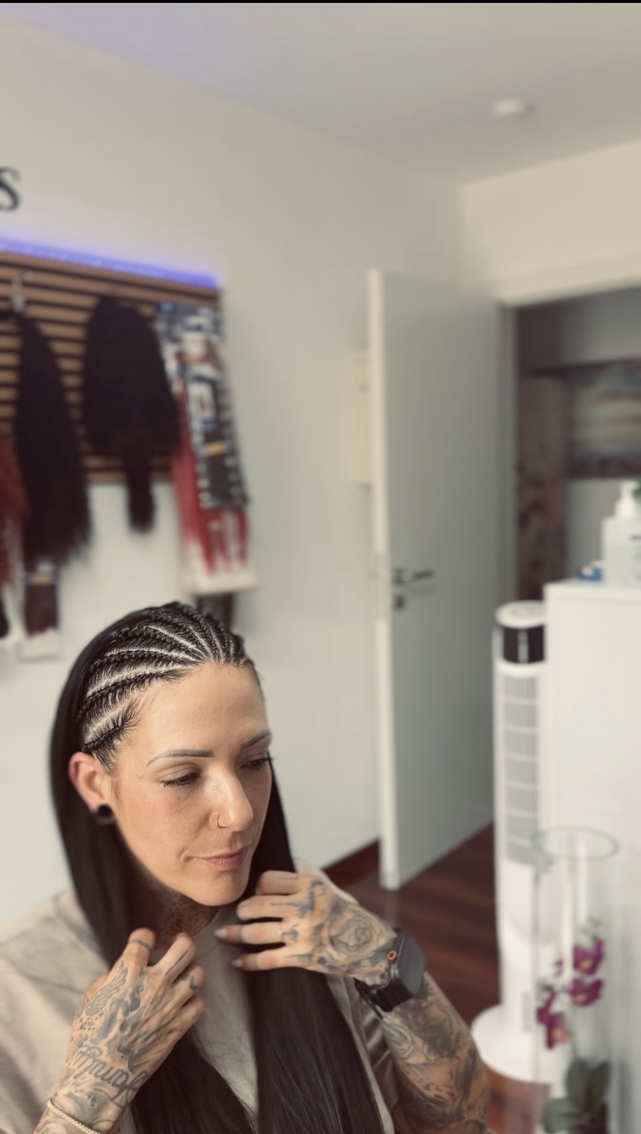 Fulani Braids (Front)