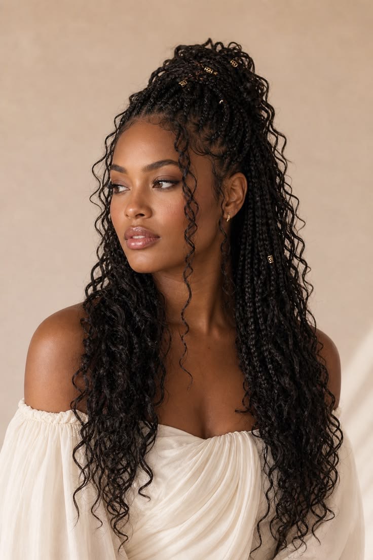 Human Hair Boho Braids