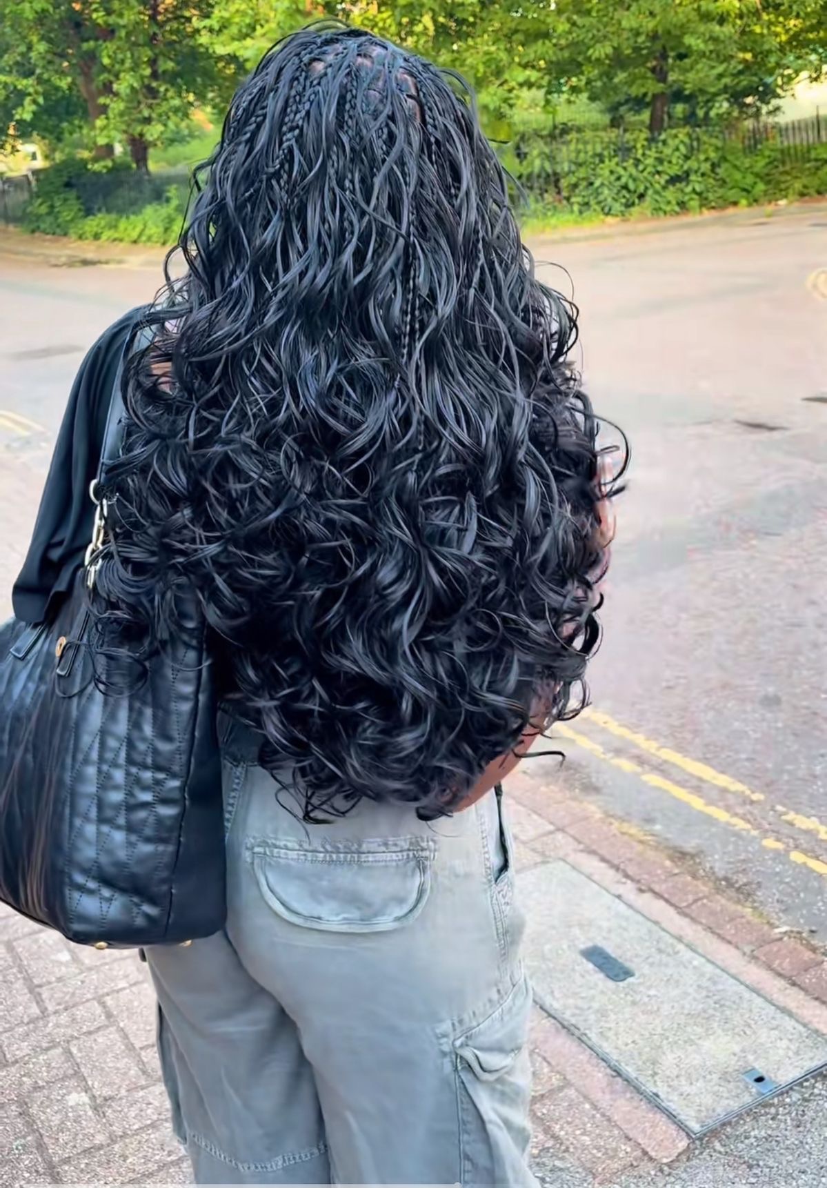 French Curls Knotless